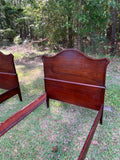 Victorian Ball & Claw Twin Bed Set
