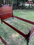 Victorian Ball & Claw Twin Bed Set