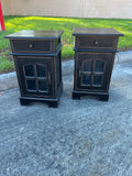 Cute Black Night Stand Set